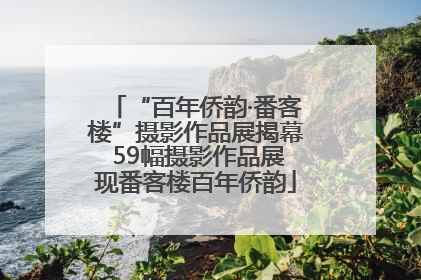 “百年侨韵·番客楼”摄影作品展揭幕 59幅摄影作品展现番客楼百年侨韵