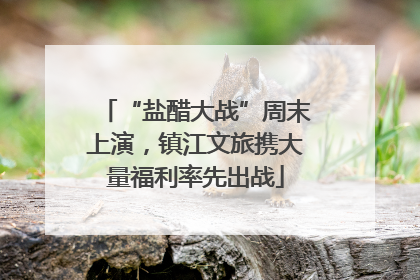 “盐醋大战”周末上演，镇江文旅携大量福利率先出战