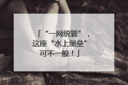 “一网统管”，这座“水上堡垒”可不一般！