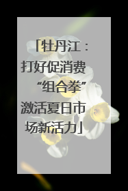 牡丹江：打好促消费“组合拳”激活夏日市场新活力