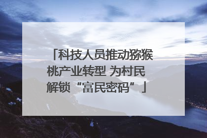 科技人员推动猕猴桃产业转型 为村民解锁“富民密码”