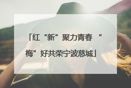 红“新”聚力青春 “梅”好共荣宁波慈城