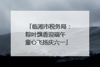 临湘市税务局：粽叶飘香迎端午 童心飞扬庆六一