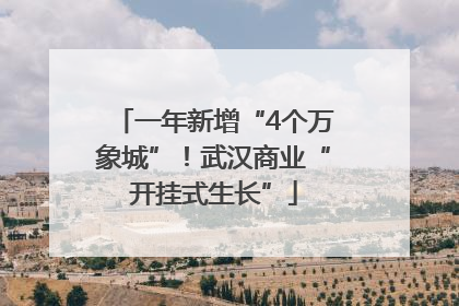 一年新增“4个万象城”！武汉商业“开挂式生长”