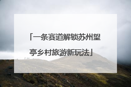 一条赛道解锁苏州望亭乡村旅游新玩法