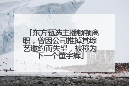 东方甄选主播顿顿离职，曾因公司推掉其综艺邀约而失望，被称为下一个董宇辉