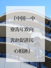 中国—中亚青年双向奔赴促进民心相通
