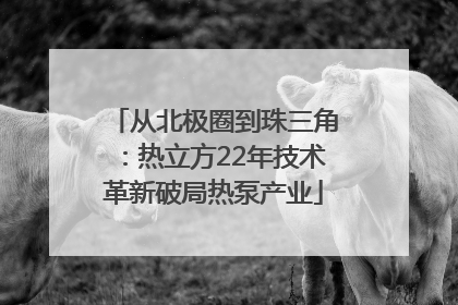从北极圈到珠三角：热立方22年技术革新破局热泵产业