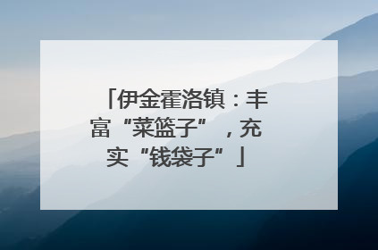 伊金霍洛镇：丰富“菜篮子”，充实“钱袋子”