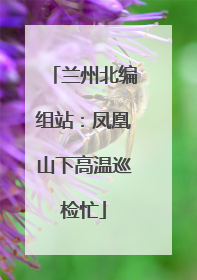 兰州北编组站：凤凰山下高温巡检忙