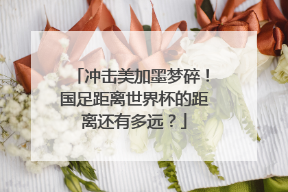 冲击美加墨梦碎！国足距离世界杯的距离还有多远？