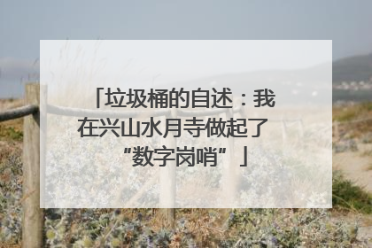 垃圾桶的自述：我在兴山水月寺做起了“数字岗哨”
