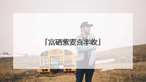 富硒紫麦喜丰收
