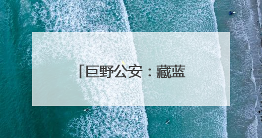 巨野公安：藏蓝守护“蒜海” 平安写满“蒜香”
