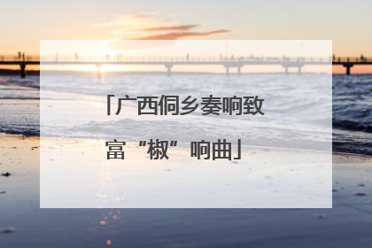 广西侗乡奏响致富“椒”响曲