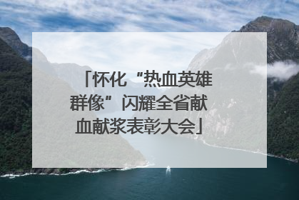 怀化“热血英雄群像”闪耀全省献血献浆表彰大会