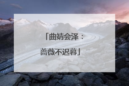 曲靖会泽：蔷薇不迟暮
