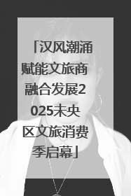 汉风潮涌赋能文旅商融合发展2025未央区文旅消费季启幕