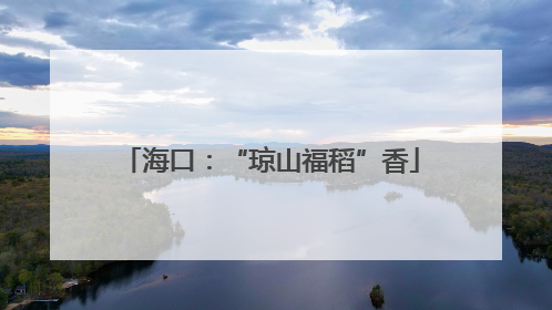 海口：“琼山福稻”香