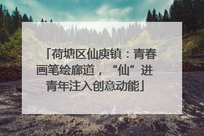 荷塘区仙庾镇：青春画笔绘廊道，“仙”进青年注入创意动能