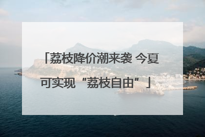 荔枝降价潮来袭 今夏可实现“荔枝自由”