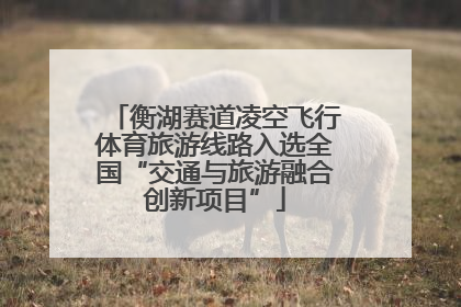 衡湖赛道凌空飞行体育旅游线路入选全国“交通与旅游融合创新项目”
