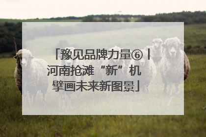 豫见品牌力量⑥丨河南抢滩“新”机 擘画未来新图景