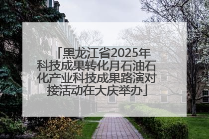 黑龙江省2025年科技成果转化月石油石化产业科技成果路演对接活动在大庆举办