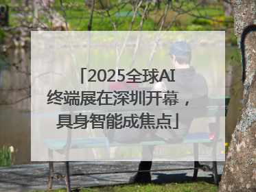 2025全球AI终端展在深圳开幕，具身智能成焦点